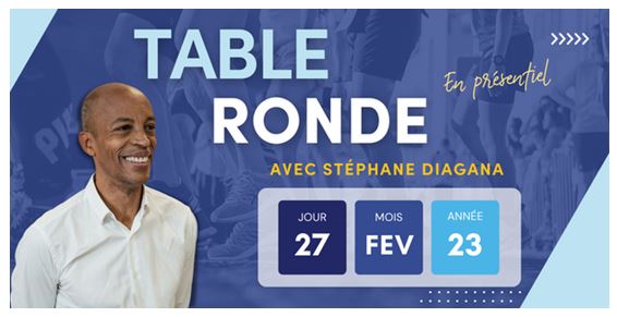 Table ronde avec Stéphane Diagana